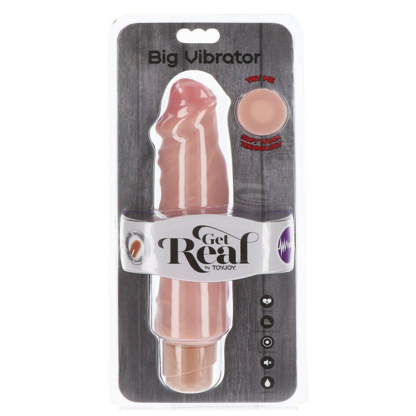 ομοίομα πέους ToyJoy Get Real Big Vibrator 23cm