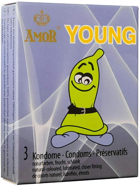 προφυλακτικά amor young 3τμχ