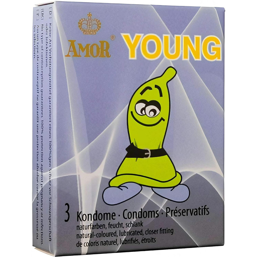 προφυλακτικά amor young 3τμχ