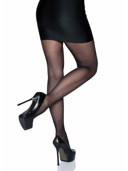 καλσόν χωρίς καβάλο μαύρο Leg Avenue