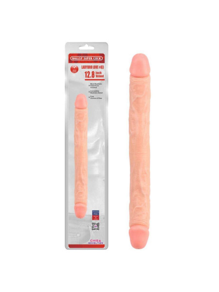 διπλό ομοίωμα πέους nude
